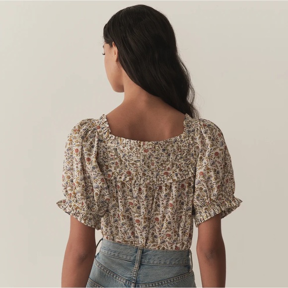 Dôen Farley top in jardin du chateau size S NWT - Picture 2 of 6